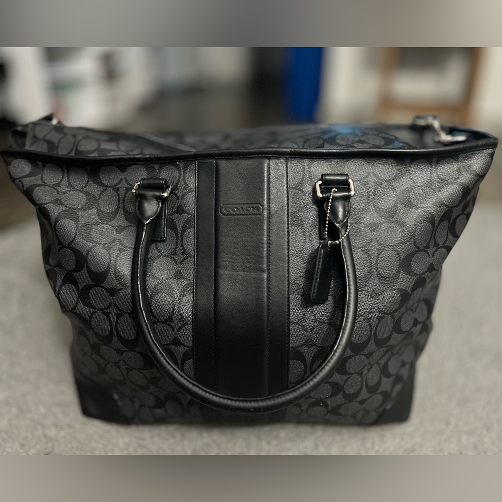 *Authentic* Coach overnight tote